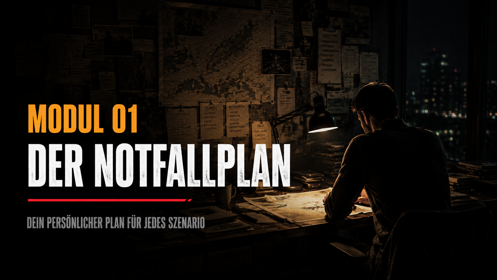 Modul 1 — Der Notfallplan: Mindset & Lageanalyse